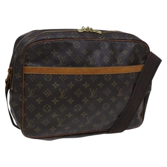 LOUIS VUITTON Monogram Reporter GM Shoulder Bag - Picture 1 of 16